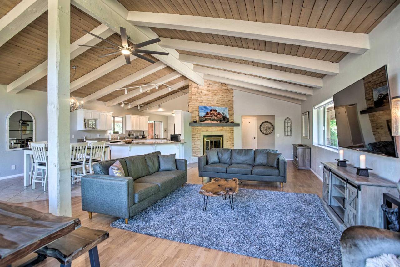 Sedona Hideaway With Swim Spa And Private Tavern! Luaran gambar