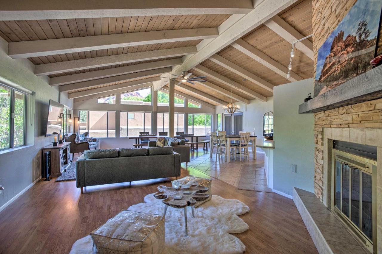 Sedona Hideaway With Swim Spa And Private Tavern! Luaran gambar