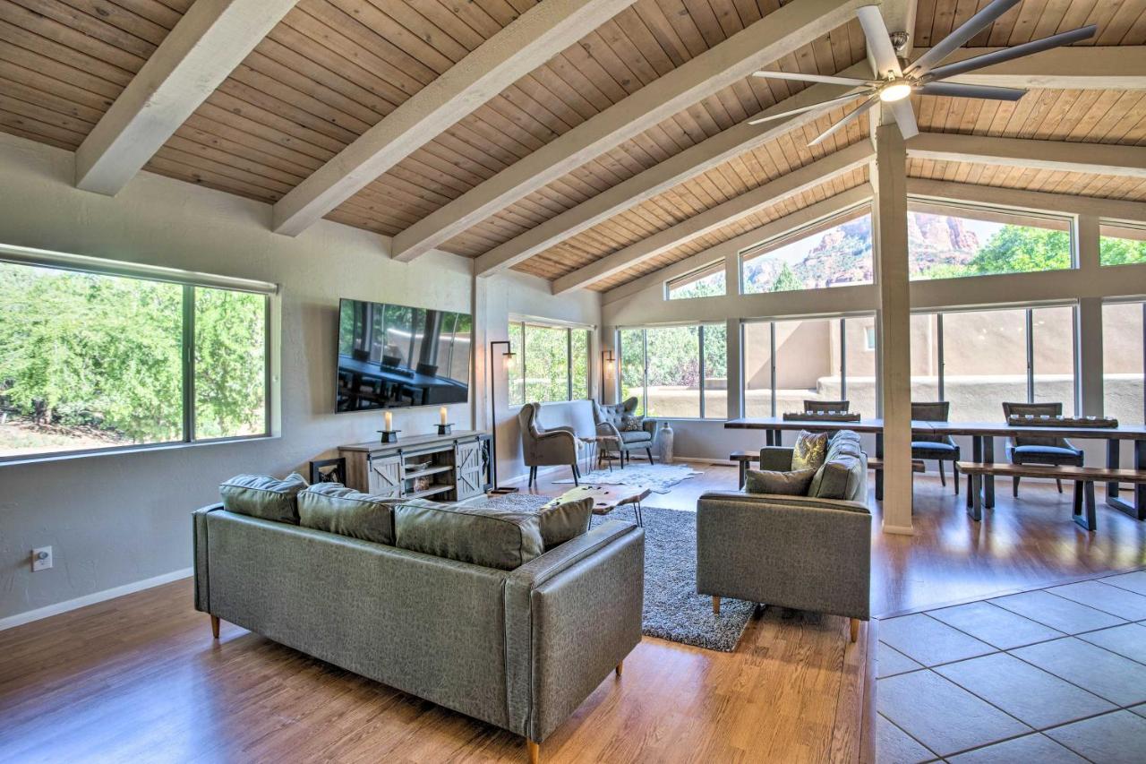 Sedona Hideaway With Swim Spa And Private Tavern! Luaran gambar